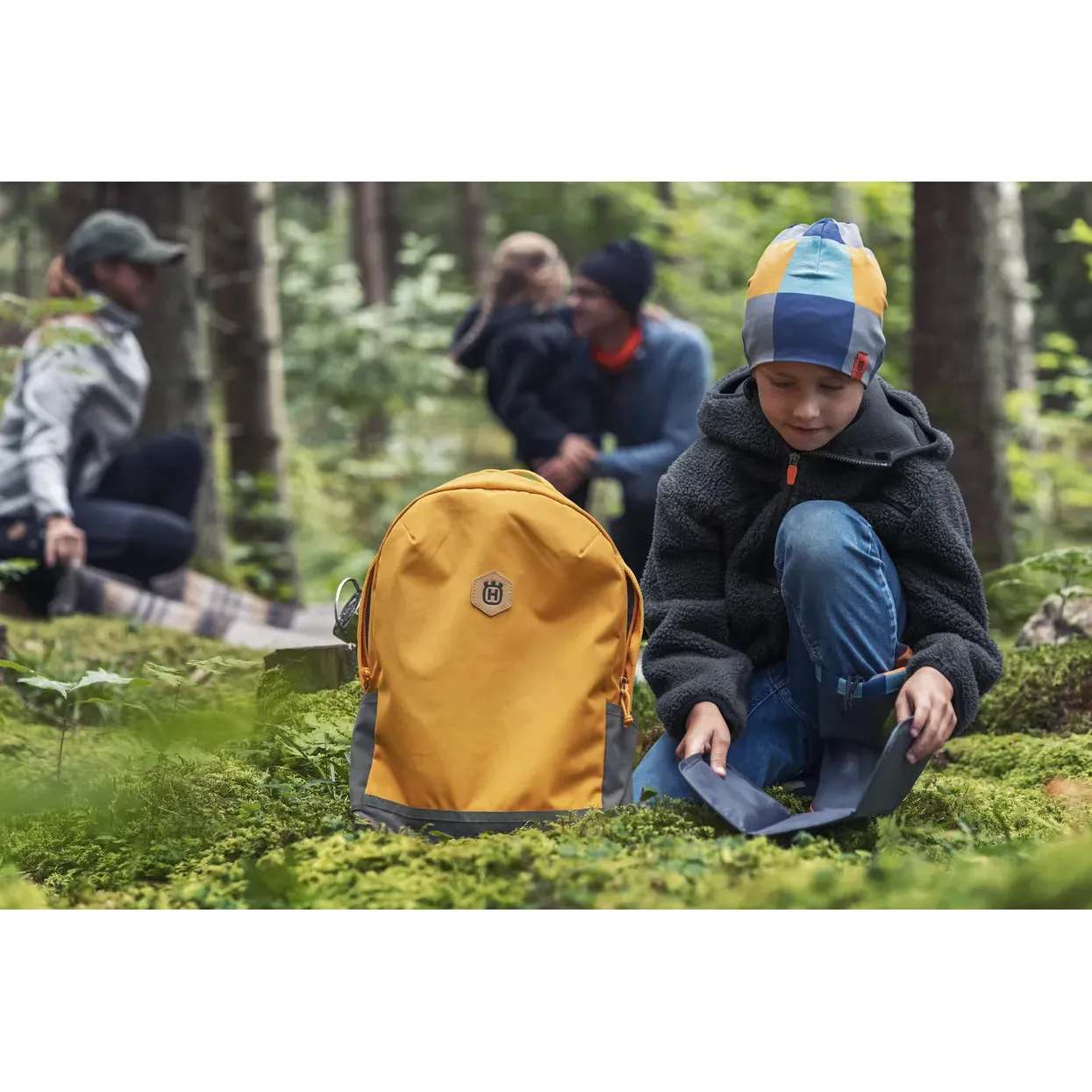 Husqvarna Xplorer Kids Beanie - The beanie is made from certified organic cotton. - Image 2