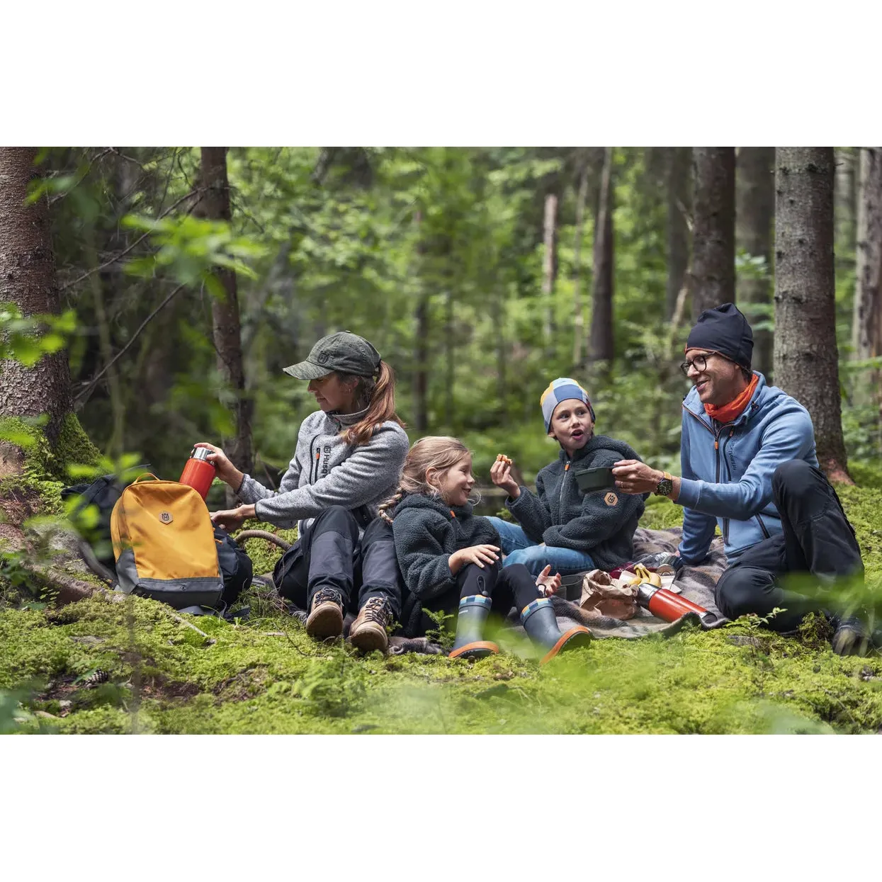 Husqvarna Xplorer Kids Pile Fleece Hoodie - Soft and comfortable hoodie with warm, soft fleece. - Image 2