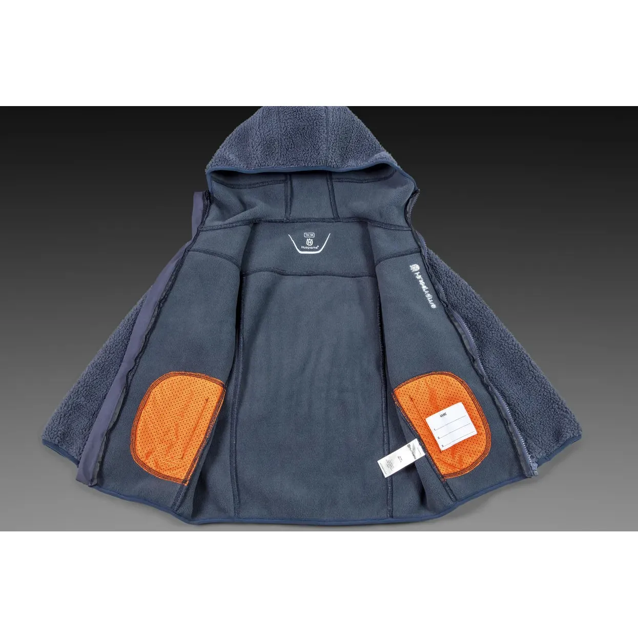 Husqvarna Xplorer Kids Pile Fleece Hoodie - Soft and comfortable hoodie with warm, soft fleece. - Image 5