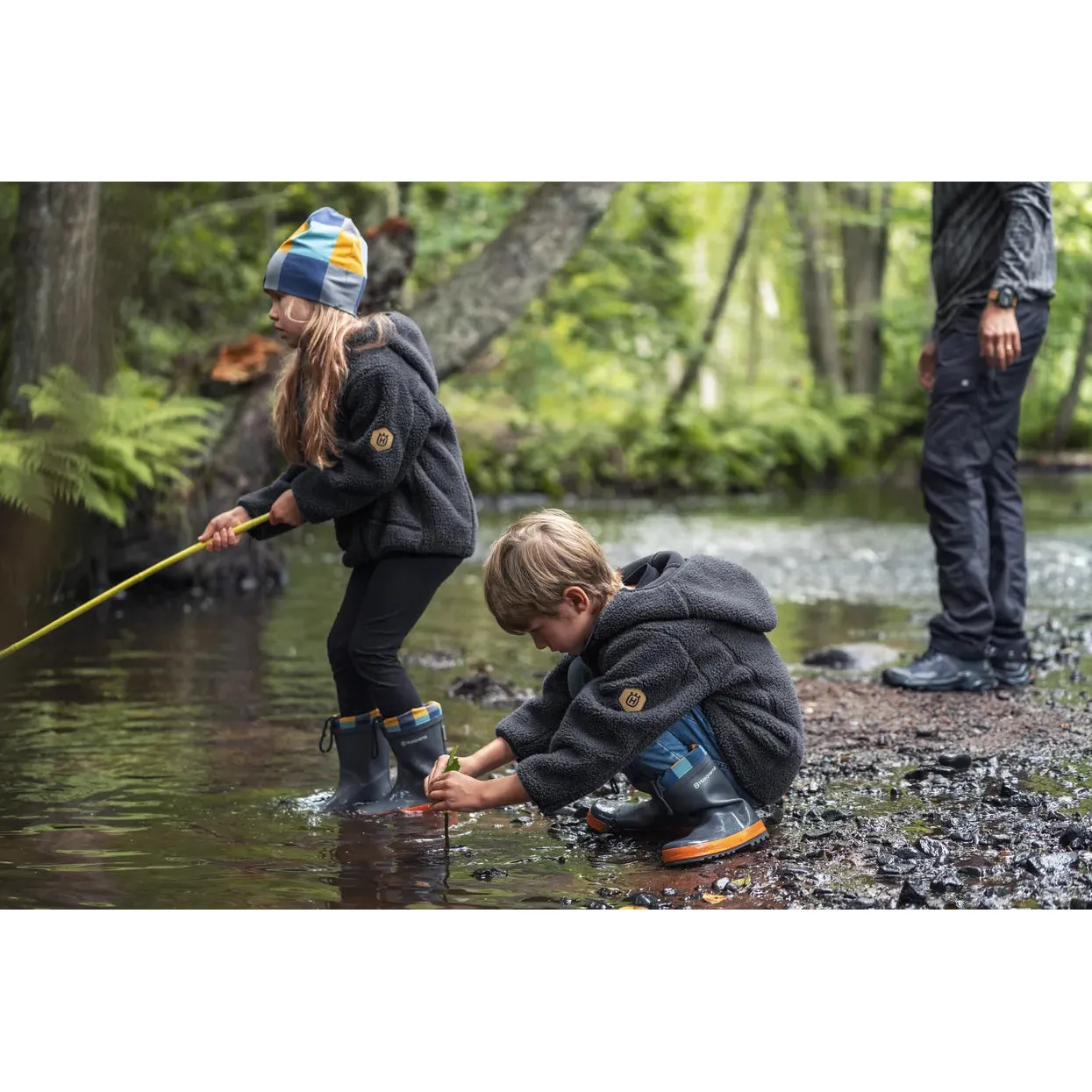 Husqvarna Xplorer Kids Rubber Boots - Flexible and soft, yet durable boots. - Image 2