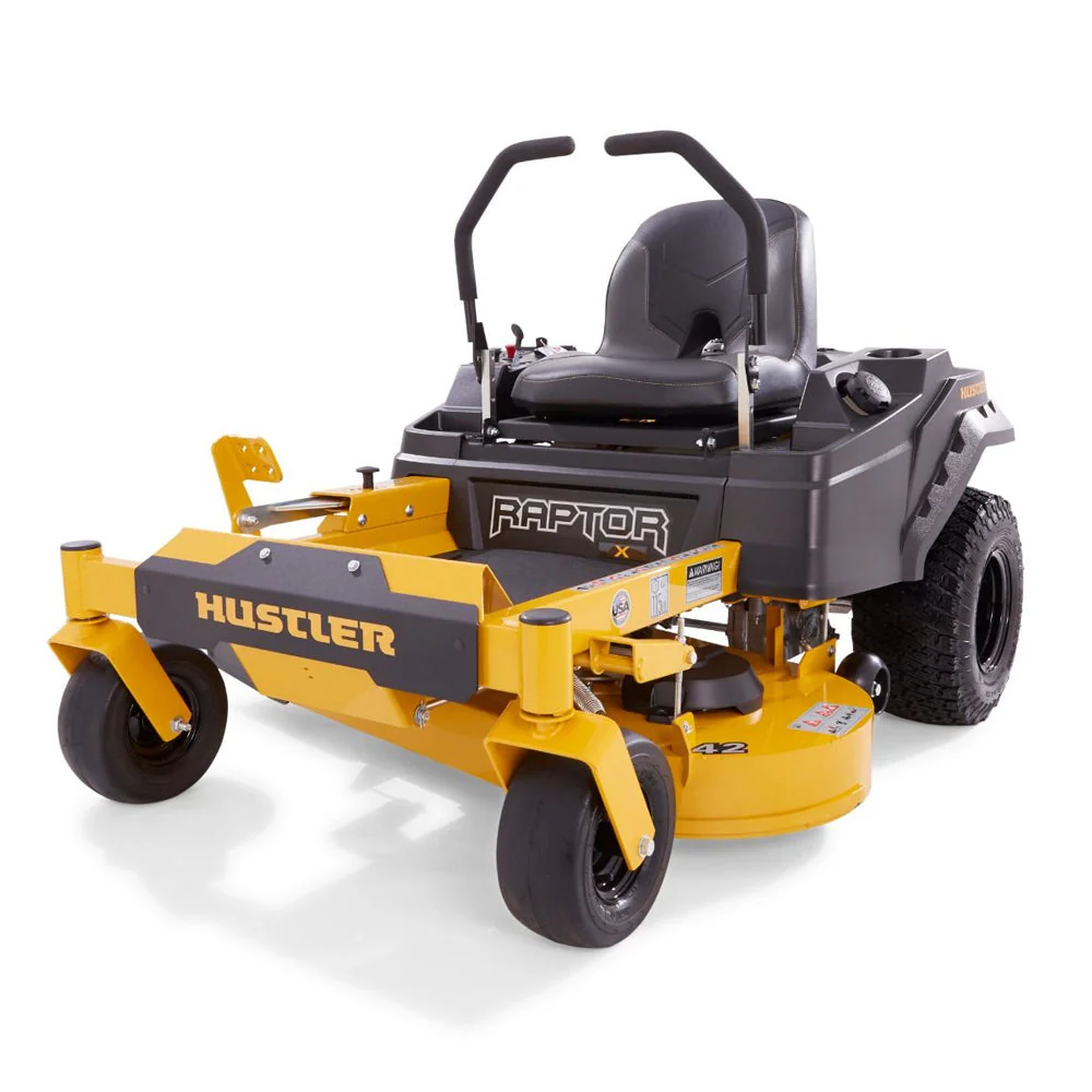 Hustler Raptor X 42 Zero Turn Mower - The legendary Raptor® X packs all the performance and reliability!