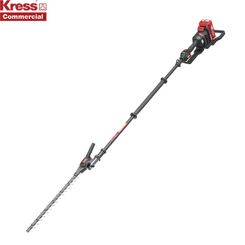 Kress Comm KC270.9 60V Pole Hedge Trimmer (Long Shaft) - Superior reach for complex landscaping tasks.