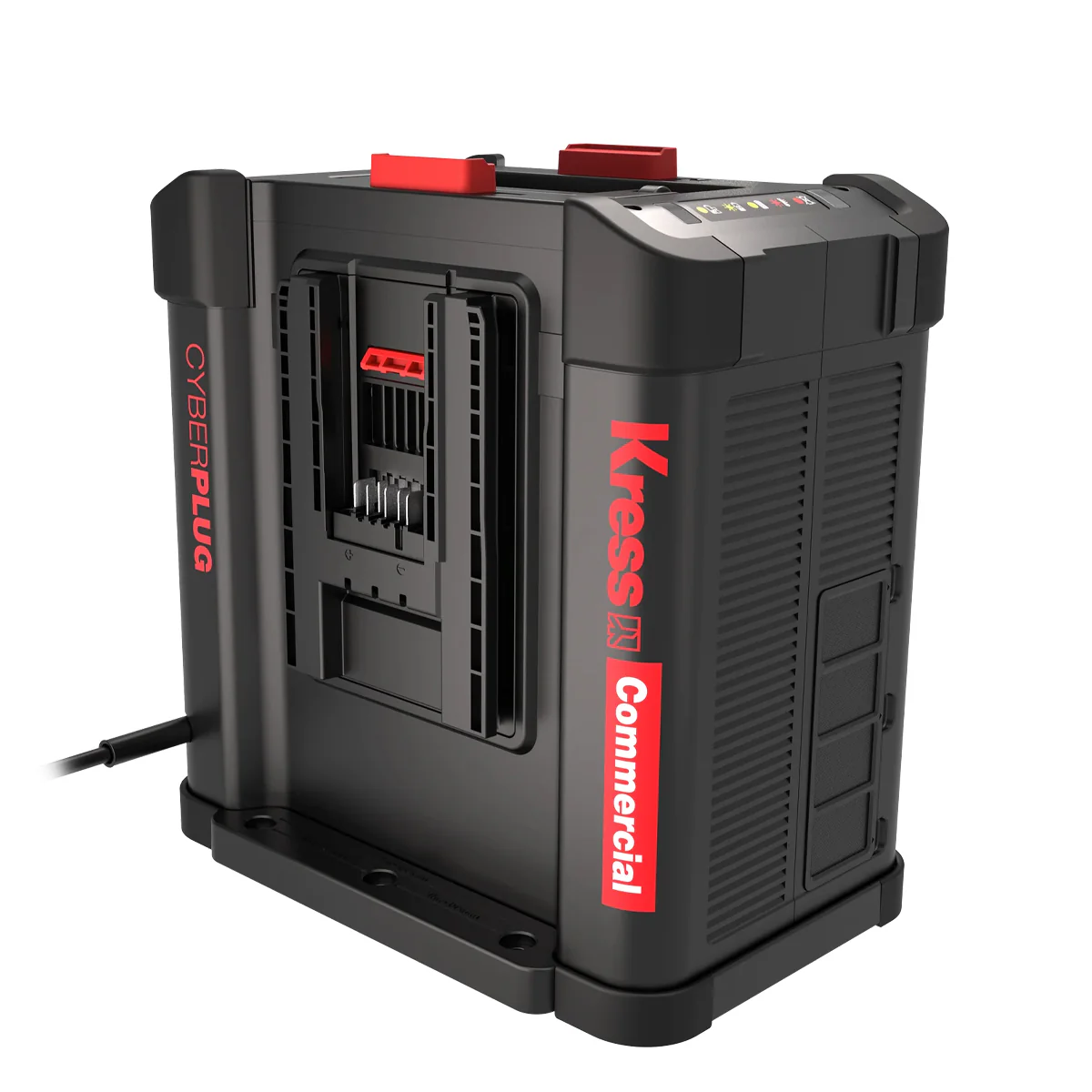 Kress KAC840 CyberPlug 60V 30A Dual Port Charger - High-speed, dual-port charger for Kress 60V batteries with advanced cooling