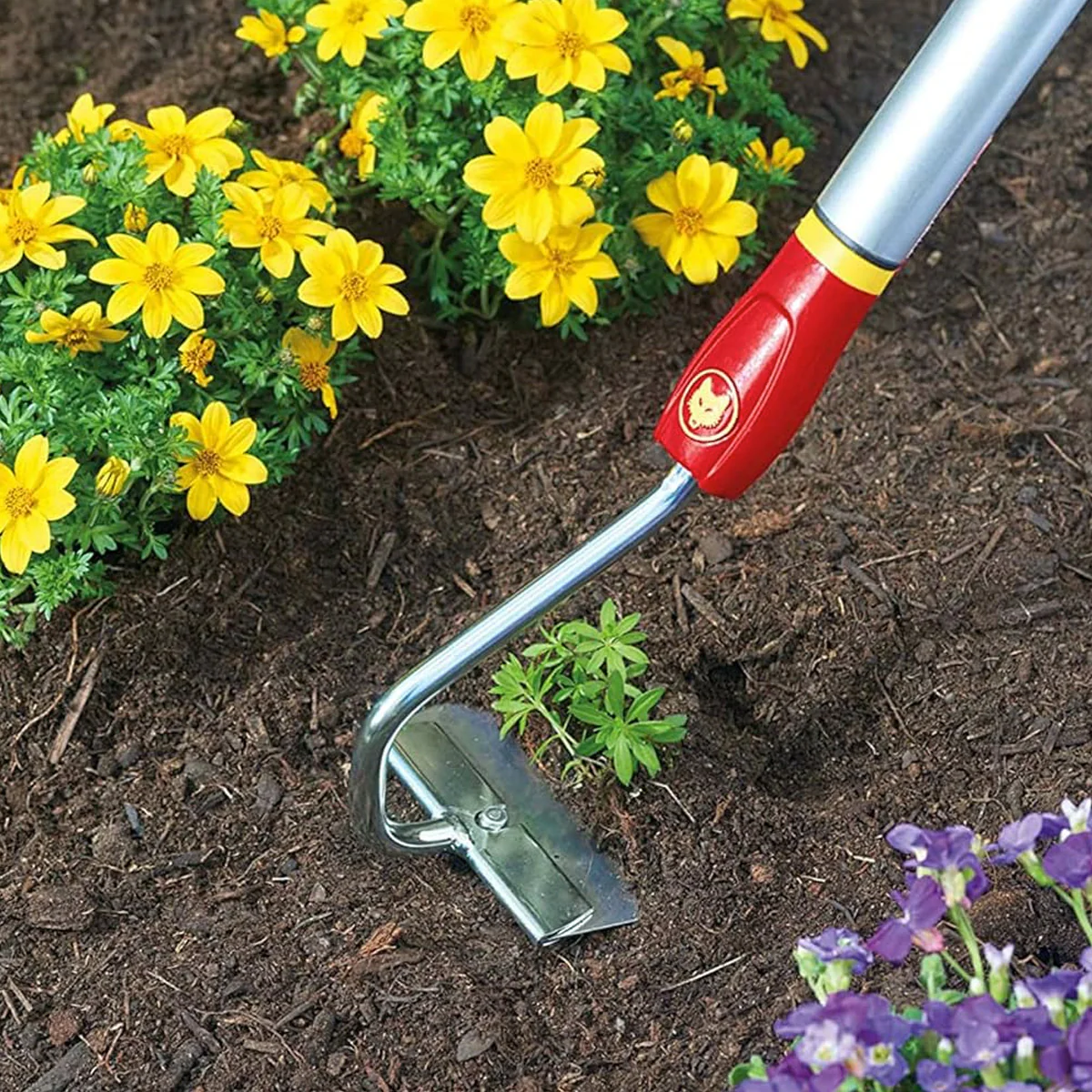 WOLF-Garten HU-M10 Draw Hoe - 10cm working width, one motion quickly breaks up soil and weeds - Image 3